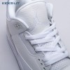 Jordan 3 Retro Pure White 136064-111 Unisex