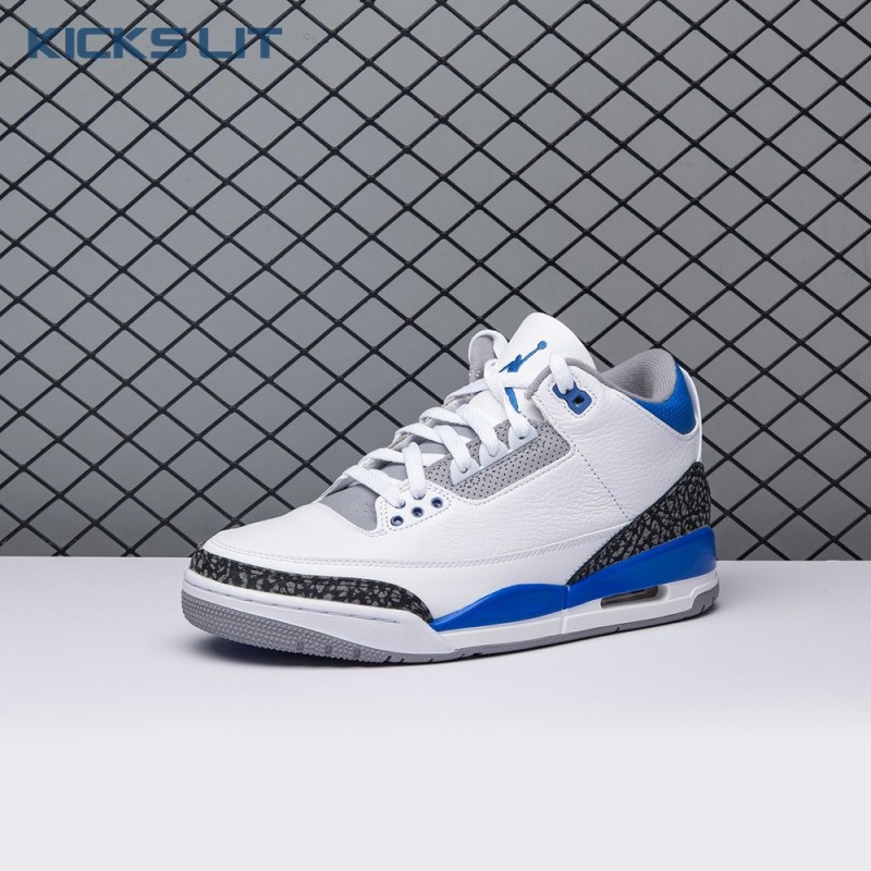 Jordan 3 Retro Racer Blue CT8532-145 Men's Jordan 3 Retro Racer Blue CT8532-145 Men's