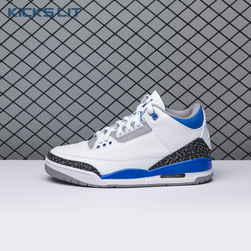 Jordan 3 Retro Racer Blue CT8532-145 Men's Jordan 3 Retro Racer Blue CT8532-145 Men's