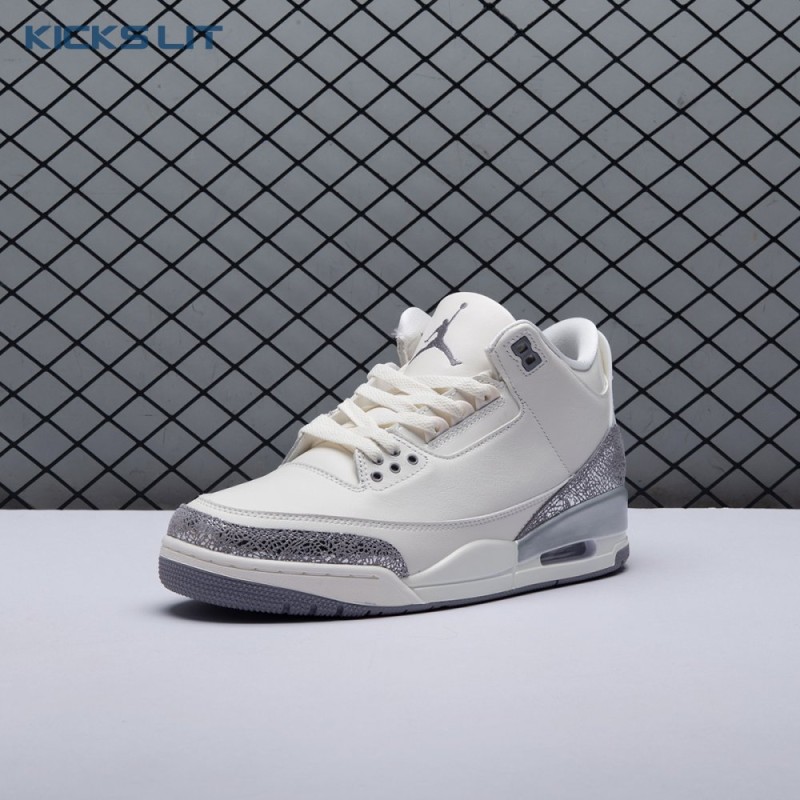 Jordan 3 Retro Sail Cement Grey CK9246-100 Unisex Jordan 3 Retro Sail Cement Grey CK9246-100 Unisex