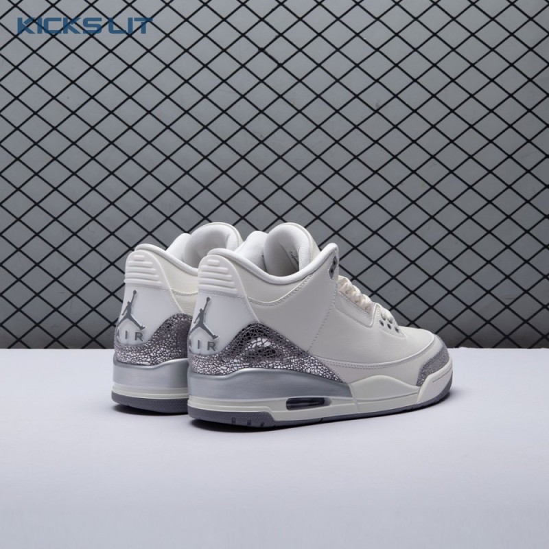 Jordan 3 Retro Sail Cement Grey CK9246-100 Unisex Jordan 3 Retro Sail Cement Grey CK9246-100 Unisex