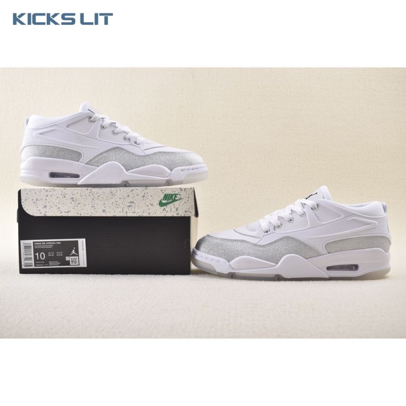 Jordan 4 RM White Metallic Silver HQ3441-111 Unisex Jordan 4 RM White Metallic Silver HQ3441-111 Unisex