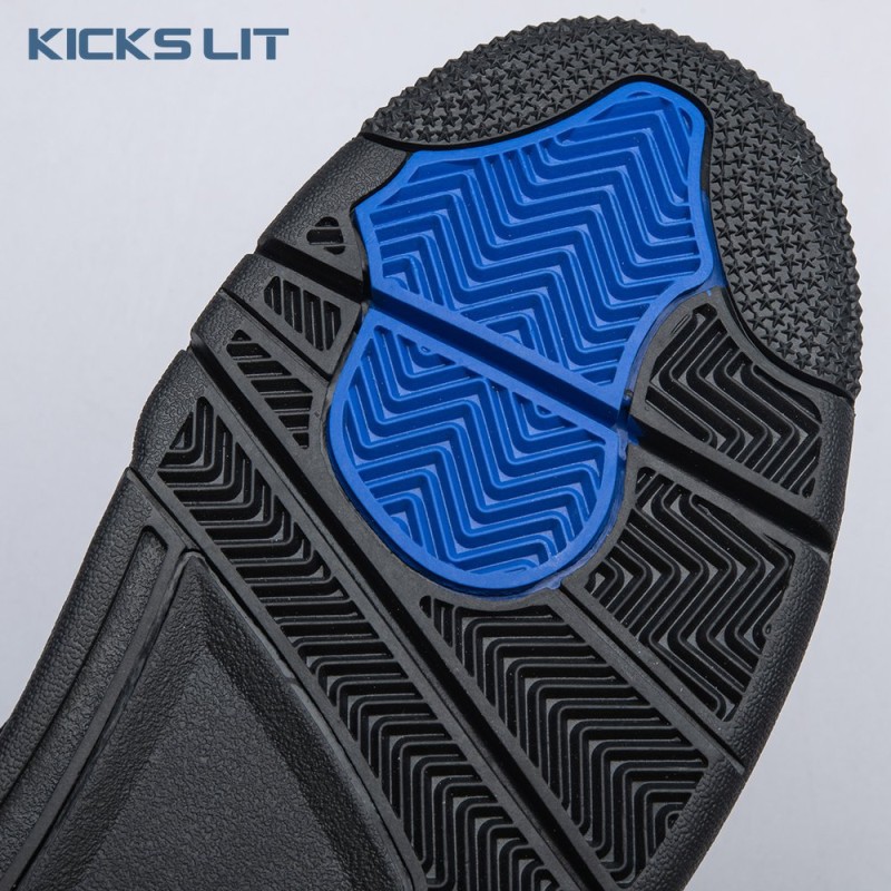 Jordan 4 Retro Black Blue Men's Jordan 4 Retro Black Blue Men's