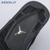 Jordan 4 Retro Black Blue Men's