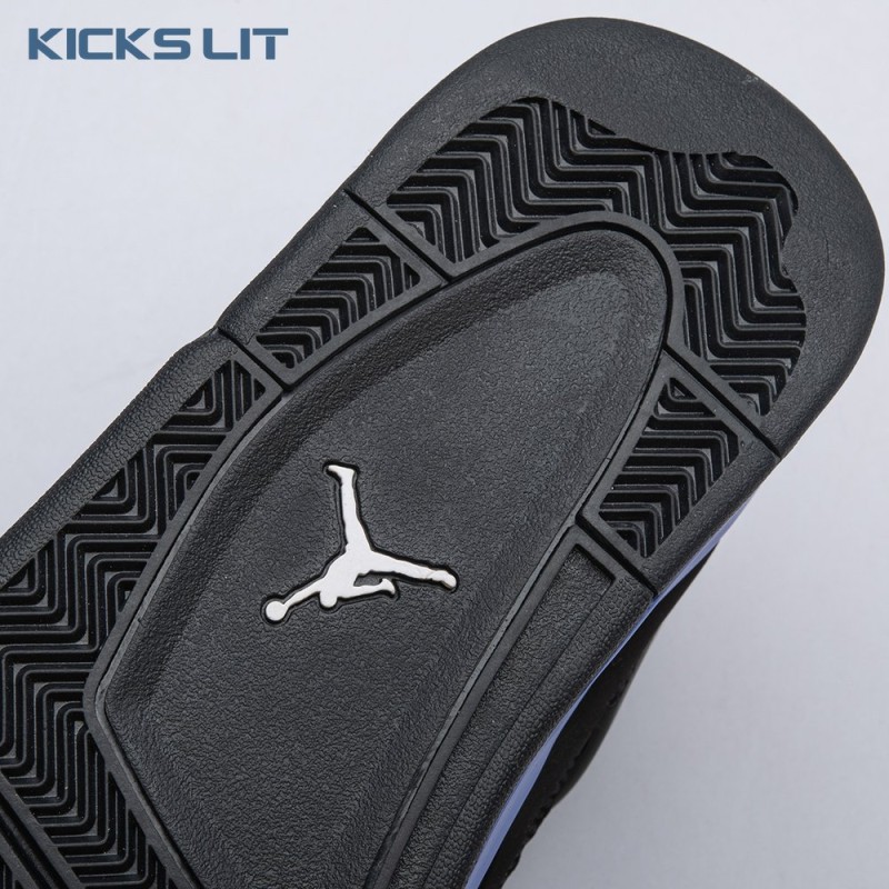 Jordan 4 Retro Black Blue Men's Jordan 4 Retro Black Blue Men's