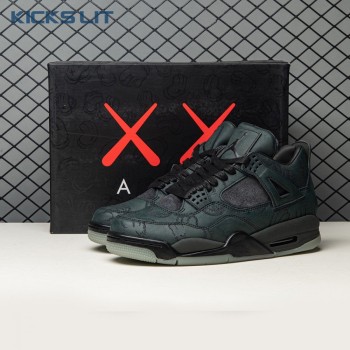 Jordan 4 Retro Kaws Black 930155-001 Men's Jordan 4 Retro Kaws Black 930155-001 Men's
