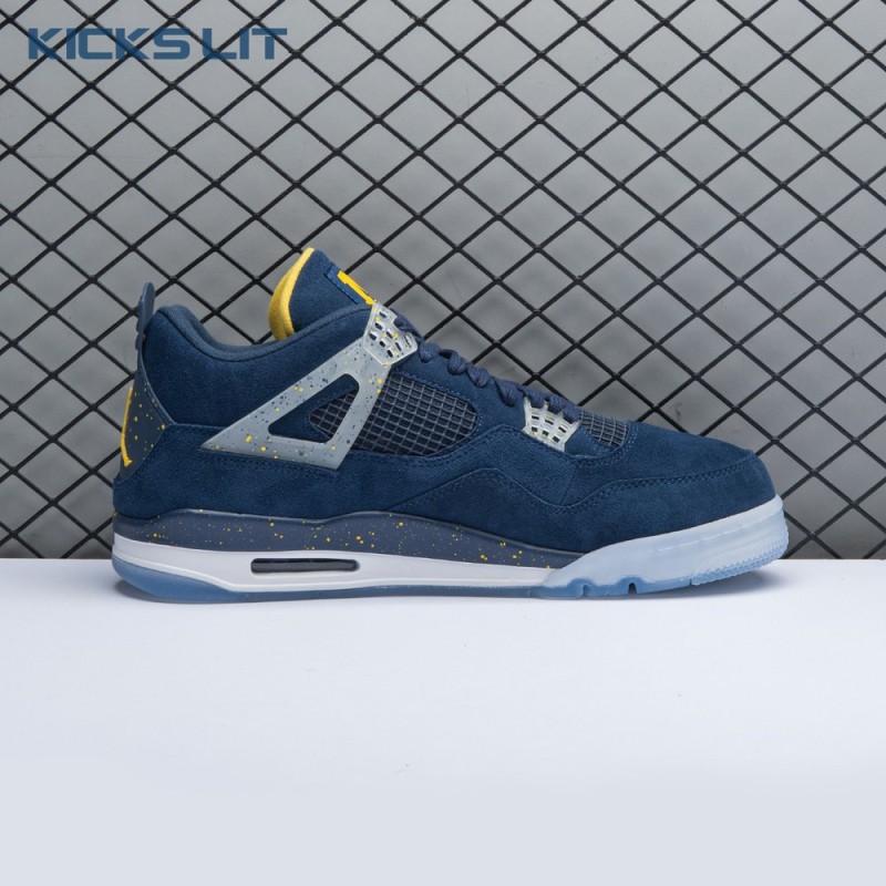 Jordan 4 Retro Michigan Men's Jordan 4 Retro Michigan Men's