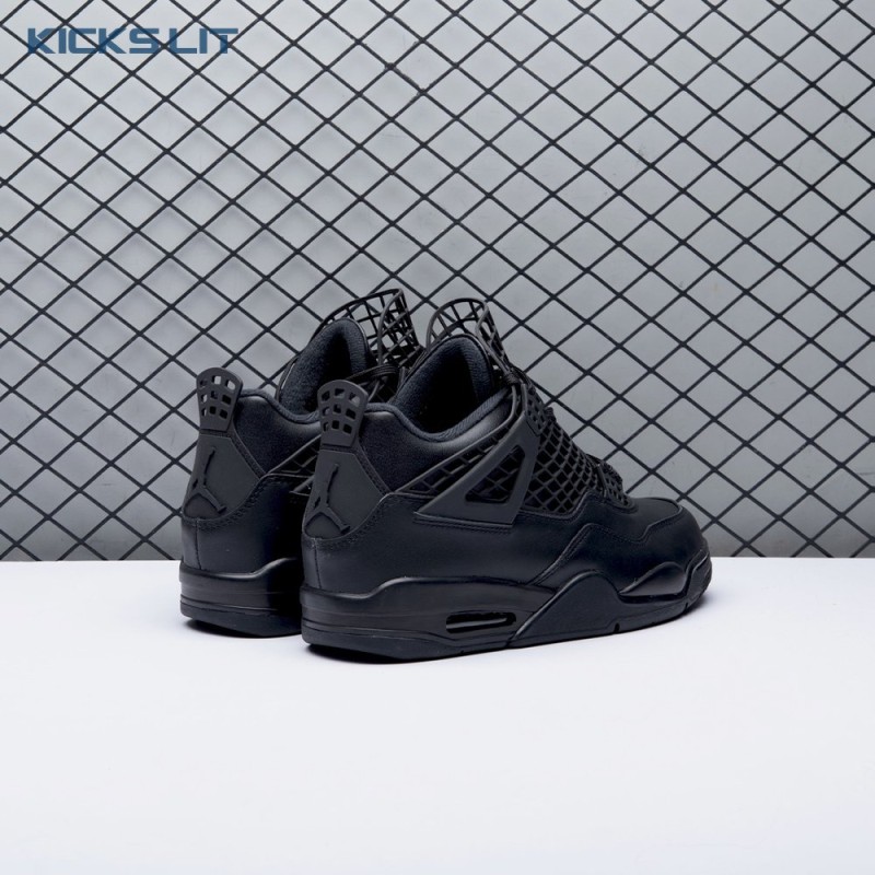 Jordan 4 Retro Net Black Unisex Jordan 4 Retro Net Black Unisex