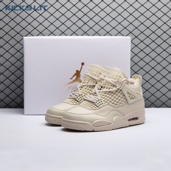 Jordan 4 Retro Net Rattan FN7251-200 Unisex
