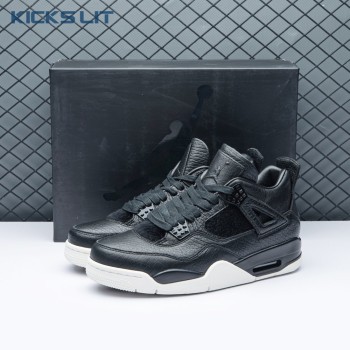 Jordan 4 Retro Pony Hair Black Men's