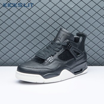 Jordan 4 Retro Pony Hair Black Men's