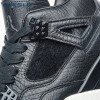 Jordan 4 Retro Pony Hair Black Men's