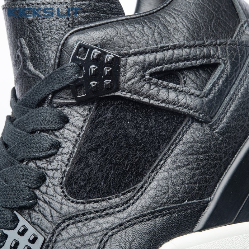 Jordan 4 Retro Pony Hair Black Men's Jordan 4 Retro Pony Hair Black Men's