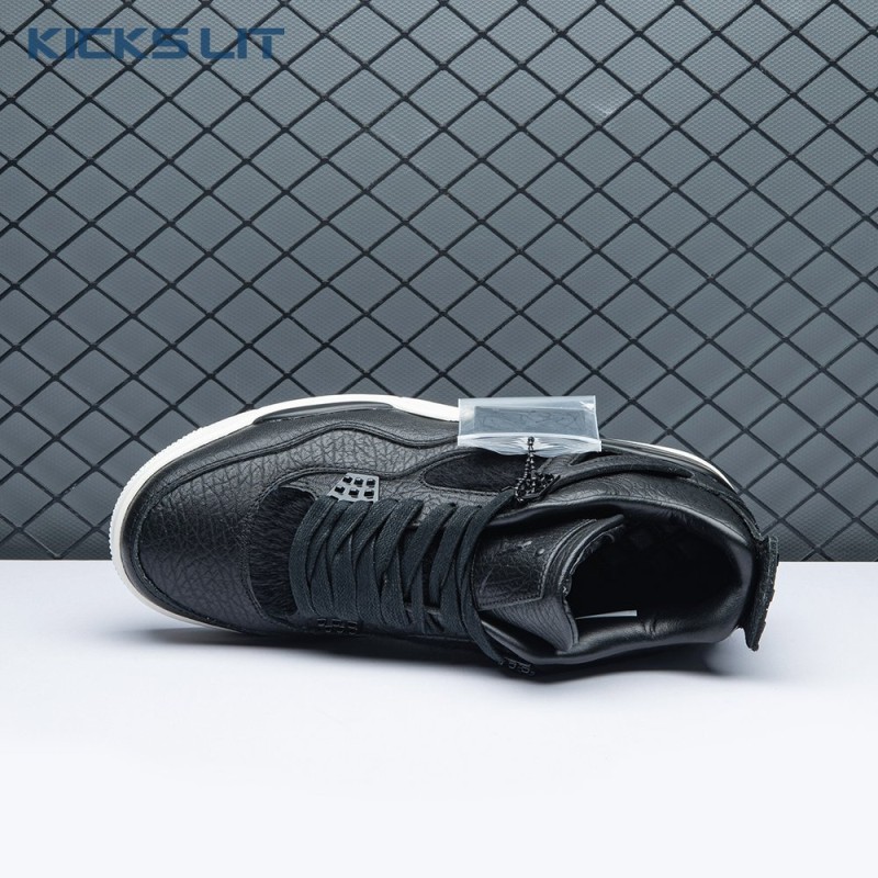 Jordan 4 Retro Pony Hair Black Men's Jordan 4 Retro Pony Hair Black Men's