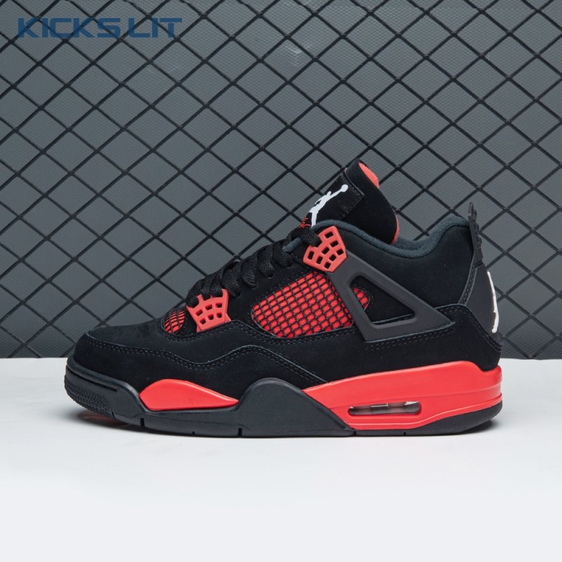 Jordan 4 Retro Red Thunder Unisex Jordan 4 Retro Red Thunder Unisex