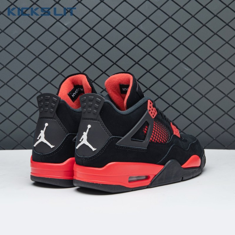 Jordan 4 Retro Red Thunder Unisex Jordan 4 Retro Red Thunder Unisex