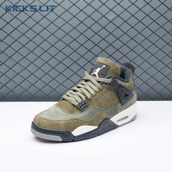 Jordan 4 Retro SE Craft Medium Olive Men's Jordan 4 Retro SE Craft Medium Olive Men's