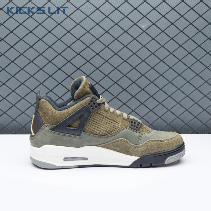 Jordan 4 Retro SE Craft Medium Olive Men's Jordan 4 Retro SE Craft Medium Olive Men's