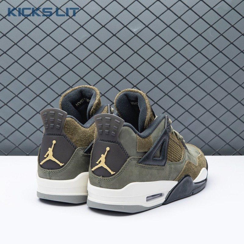 Jordan 4 Retro SE Craft Medium Olive Men's Jordan 4 Retro SE Craft Medium Olive Men's