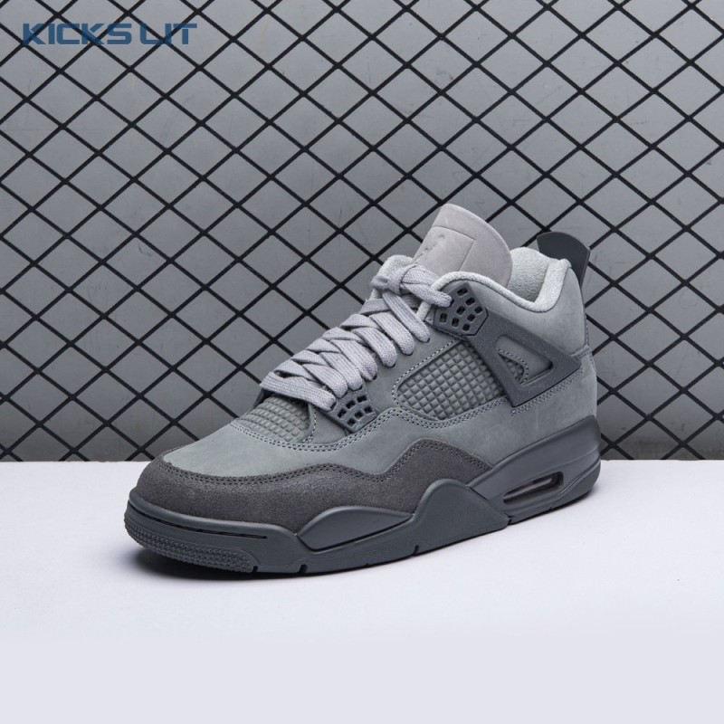 Jordan 4 Retro SE Paris Olympics Wet Cement FQ7928 001 Men's