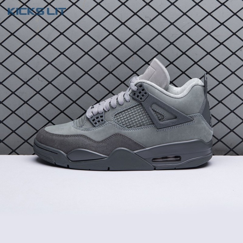 Jordan 4 Retro SE Paris Olympics Wet Cement FQ7928 001 Men's