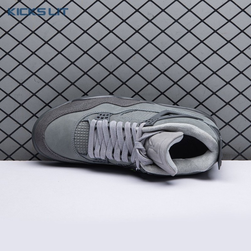 Jordan 4 Retro SE Paris Olympics Wet Cement FQ7928 001 Men's