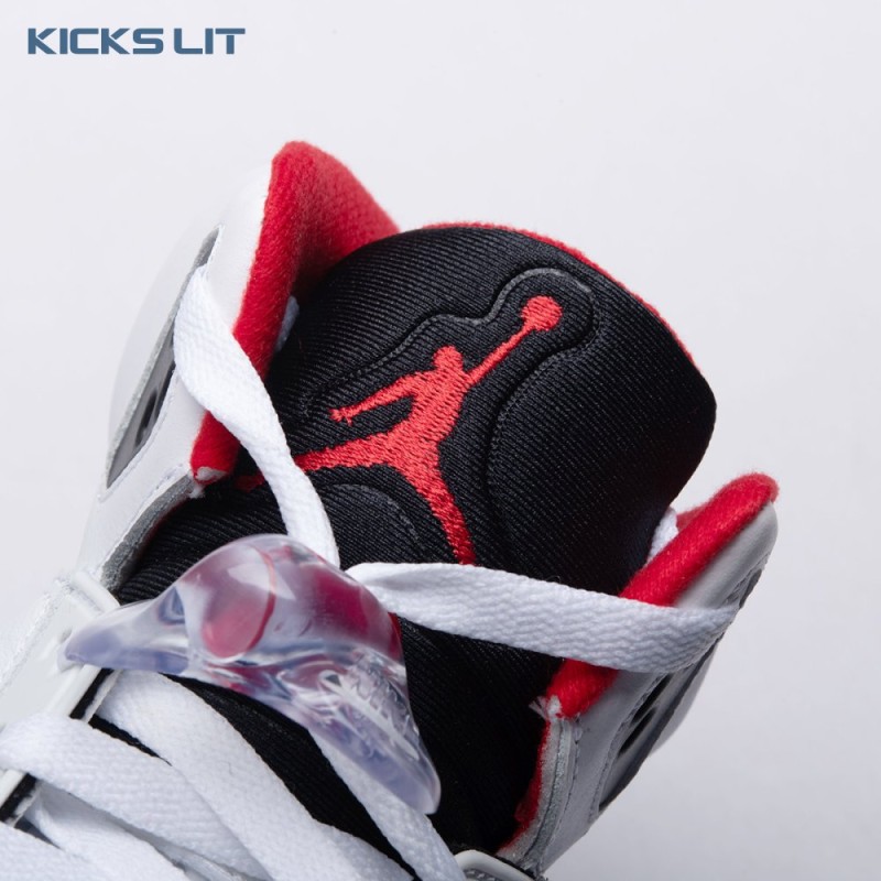 Jordan 5 Retro Fire Red Black Tongue (2025) HQ7978-101 Men's Jordan 5 Retro Fire Red Black Tongue (2025) HQ7978-101 Men's