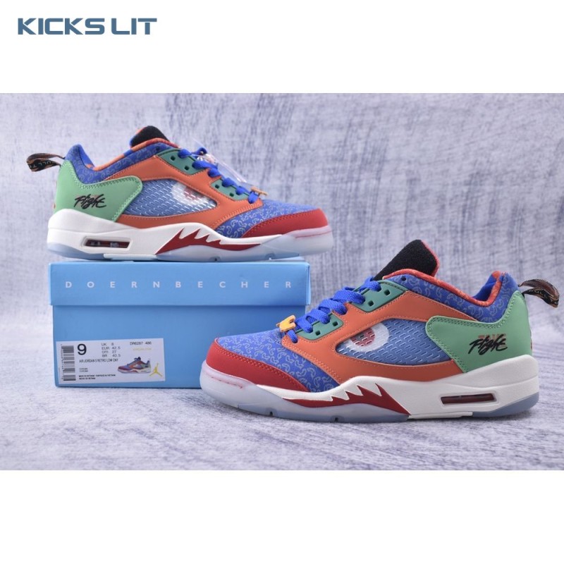 Jordan 5 Retro Low Doernbecher Michael DR6287-486 Unisex Jordan 5 Retro Low Doernbecher Michael DR6287-486 Unisex