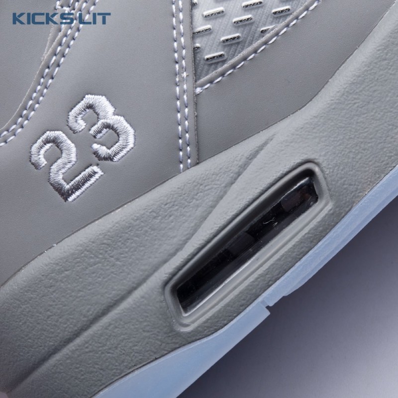 Jordan 5 Retro Wolf Grey 136027-005 Men's Jordan 5 Retro Wolf Grey 136027-005 Men's