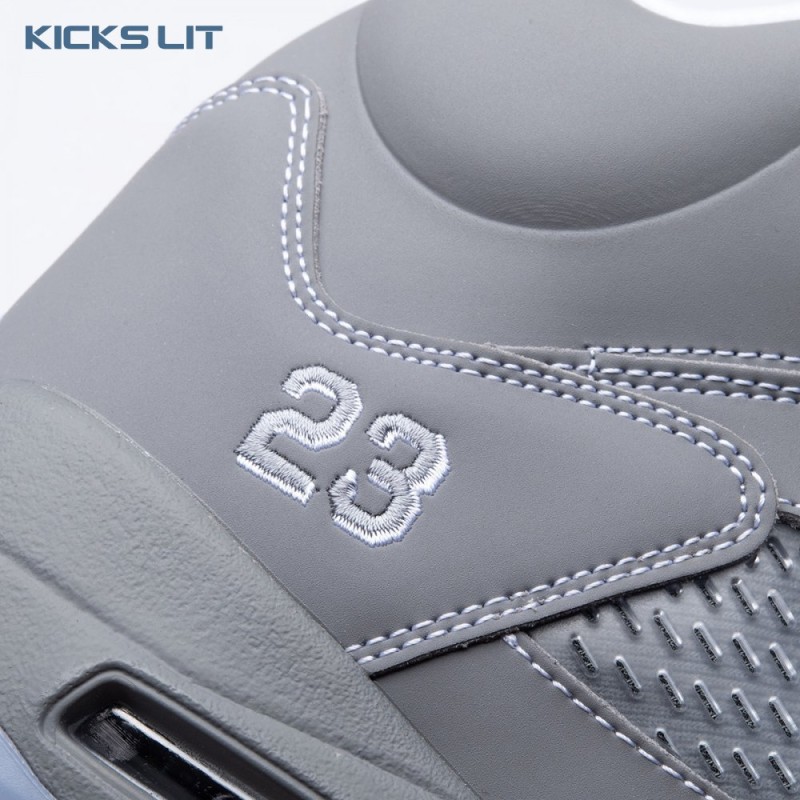 Jordan 5 Retro Wolf Grey 136027-005 Men's Jordan 5 Retro Wolf Grey 136027-005 Men's