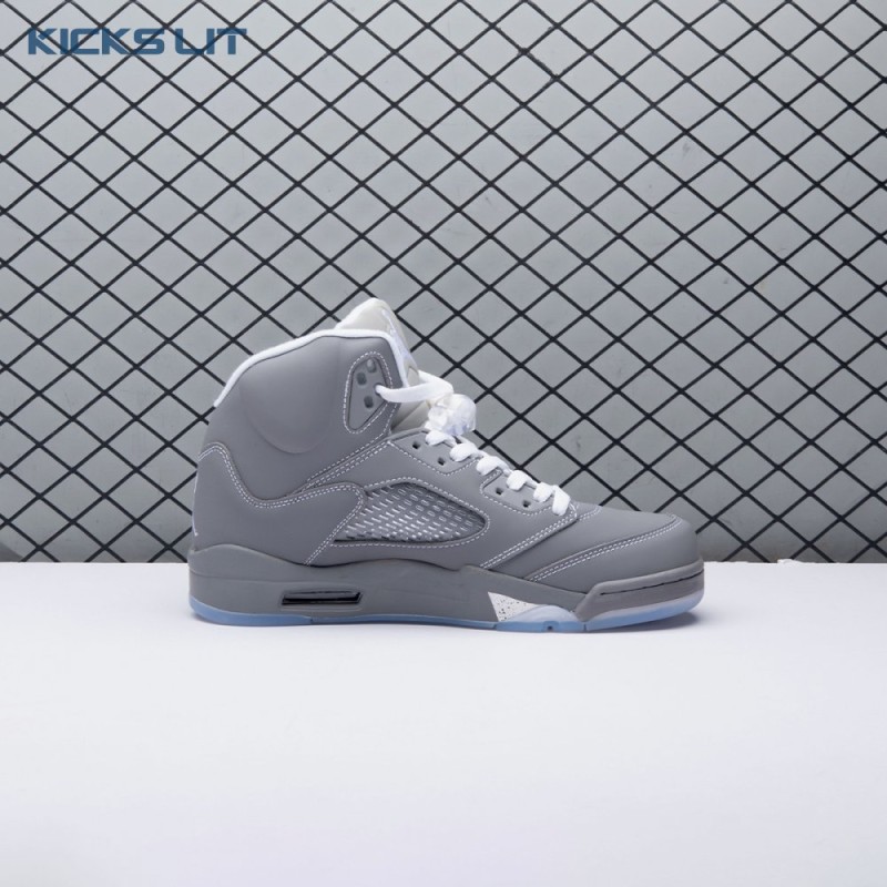 Jordan 5 Retro Wolf Grey 136027-005 Men's Jordan 5 Retro Wolf Grey 136027-005 Men's