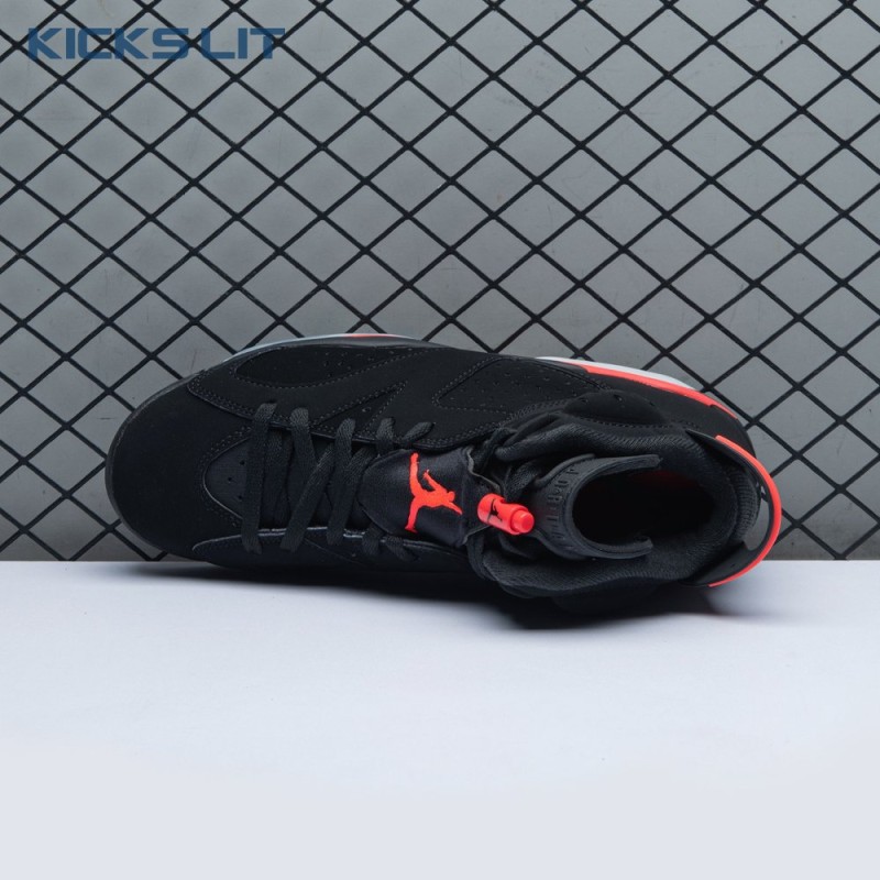 Jordan 6 Retro Black 'Infrared' 384664 060 Men's Jordan 6 Retro Black 'Infrared' 384664 060 Men's