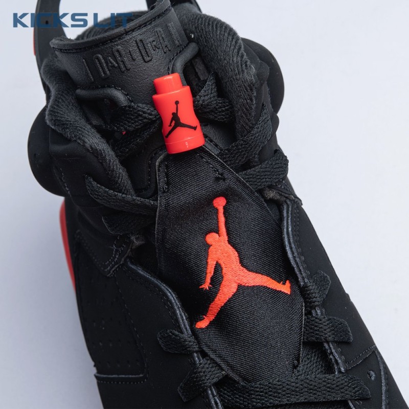 Jordan 6 Retro Black 'Infrared' 384664 060 Men's Jordan 6 Retro Black 'Infrared' 384664 060 Men's