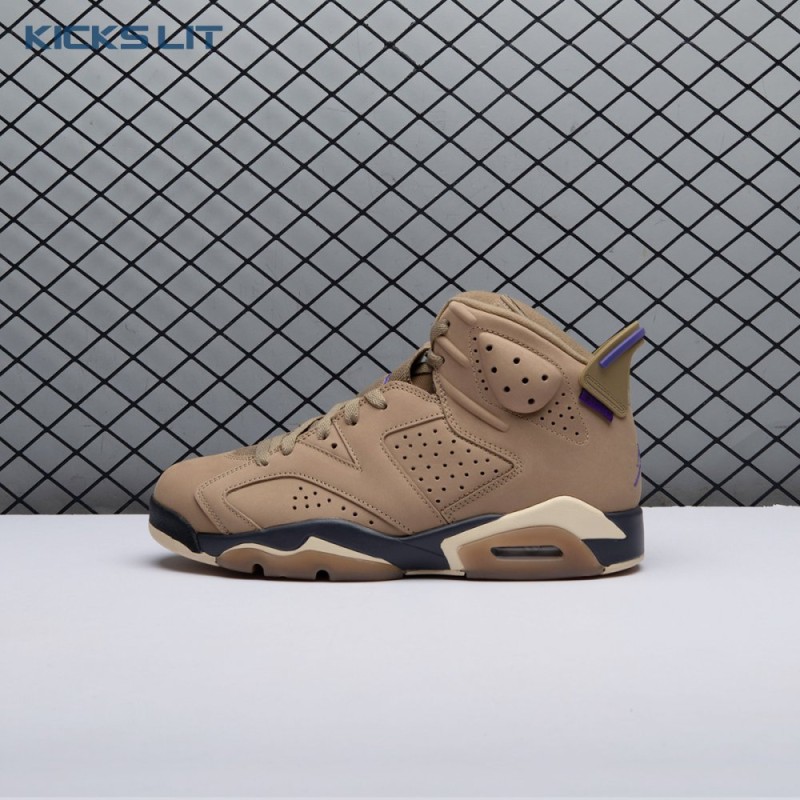 Jordan 6 Retro Gore-Tex Brown Kelp FD1643-300 Men's Jordan 6 Retro Gore-Tex Brown Kelp FD1643-300 Men's