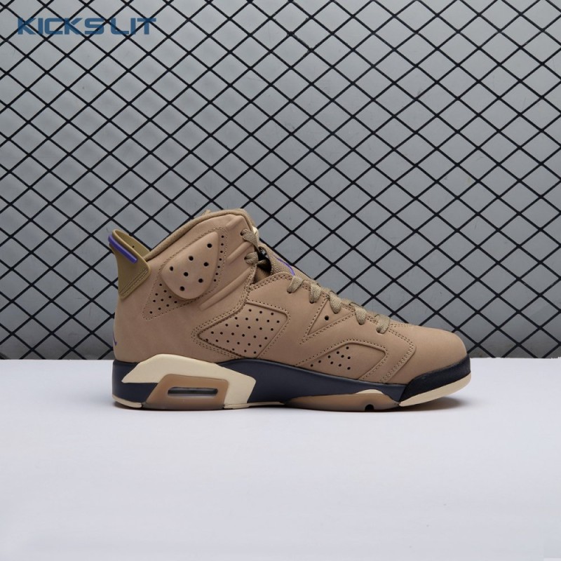 Jordan 6 Retro Gore-Tex Brown Kelp FD1643-300 Men's Jordan 6 Retro Gore-Tex Brown Kelp FD1643-300 Men's