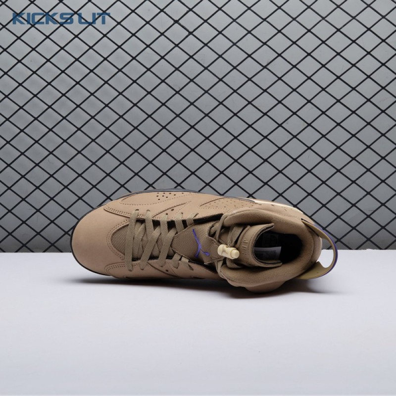 Jordan 6 Retro Gore-Tex Brown Kelp FD1643-300 Men's Jordan 6 Retro Gore-Tex Brown Kelp FD1643-300 Men's