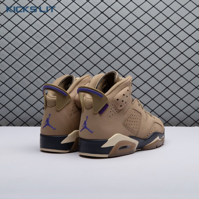 Jordan 6 Retro Gore-Tex Brown Kelp FD1643-300 Men's Jordan 6 Retro Gore-Tex Brown Kelp FD1643-300 Men's