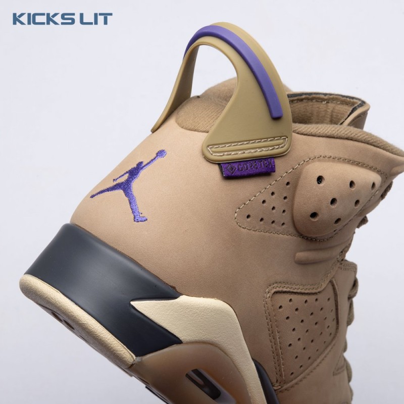 Jordan 6 Retro Gore-Tex Brown Kelp FD1643-300 Men's Jordan 6 Retro Gore-Tex Brown Kelp FD1643-300 Men's
