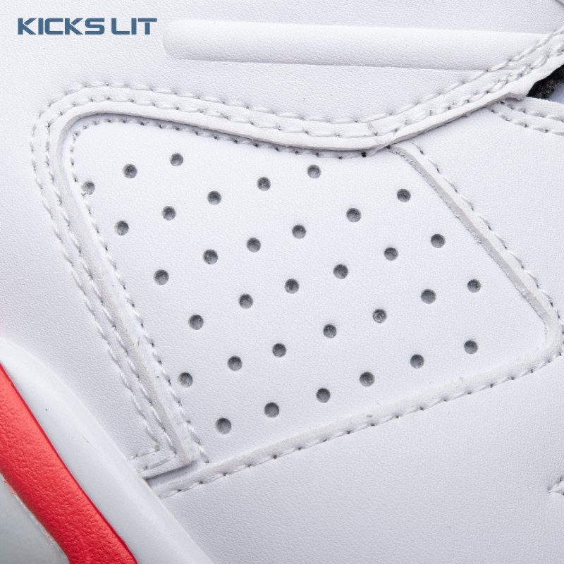 Jordan 6 Retro Infrared White 384664-123 Men's