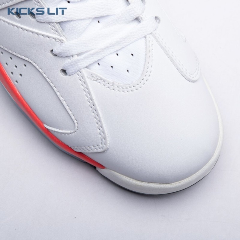 Jordan 6 Retro Infrared White 384664-123 Men's