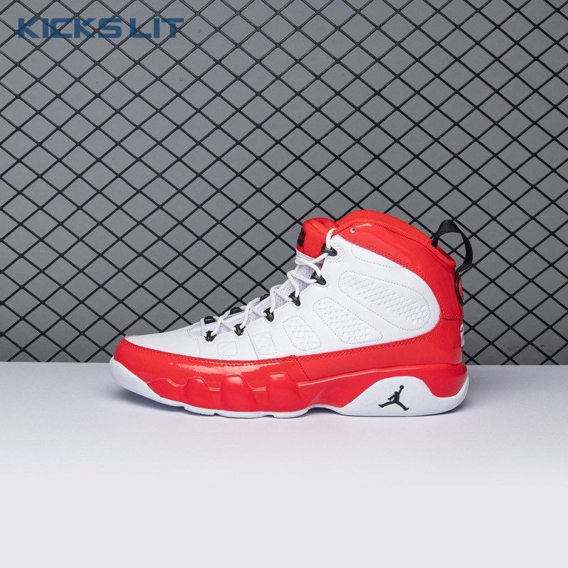Jordan 9 Retro White Gym Red 302370-160 Men's Jordan 9 Retro White Gym Red 302370-160 Men's