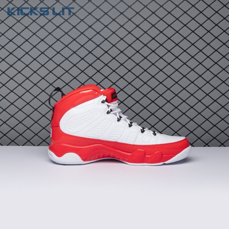 Jordan 9 Retro White Gym Red 302370-160 Men's Jordan 9 Retro White Gym Red 302370-160 Men's