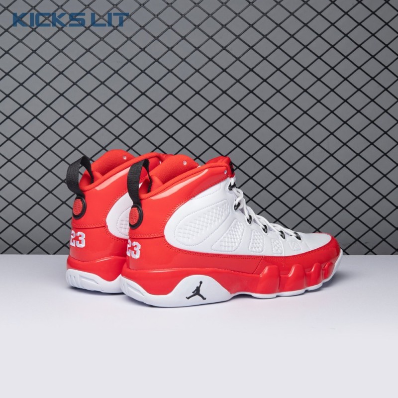 Jordan 9 Retro White Gym Red 302370-160 Men's Jordan 9 Retro White Gym Red 302370-160 Men's