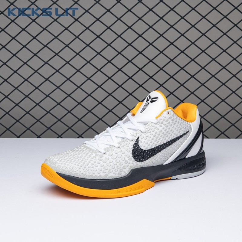 Kobe 6 Protro Playoff Pack White Del Sol CW2190-100 Men's