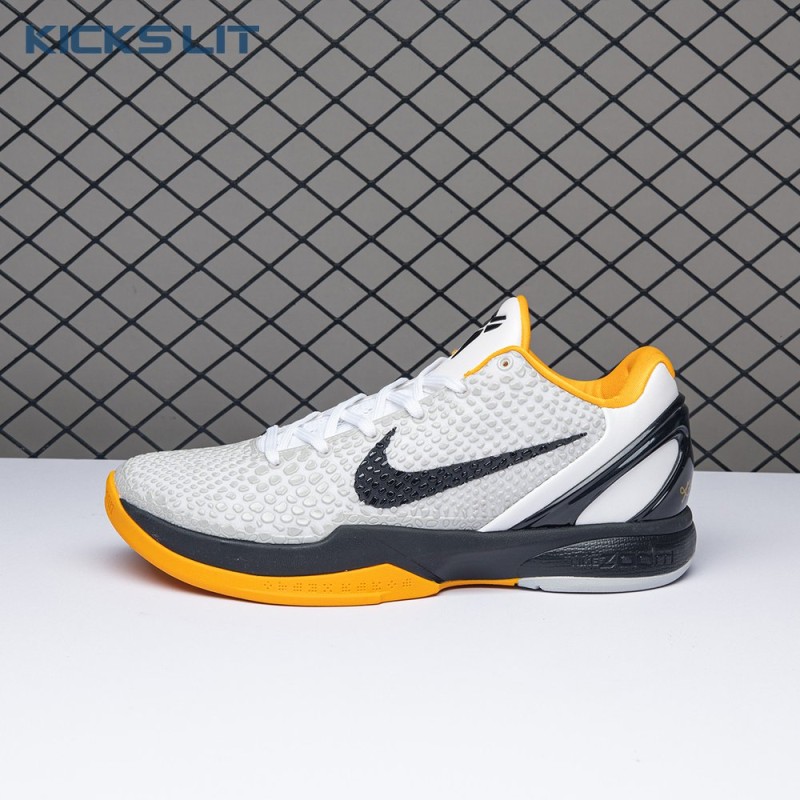 Kobe 6 Protro Playoff Pack White Del Sol CW2190-100 Men's