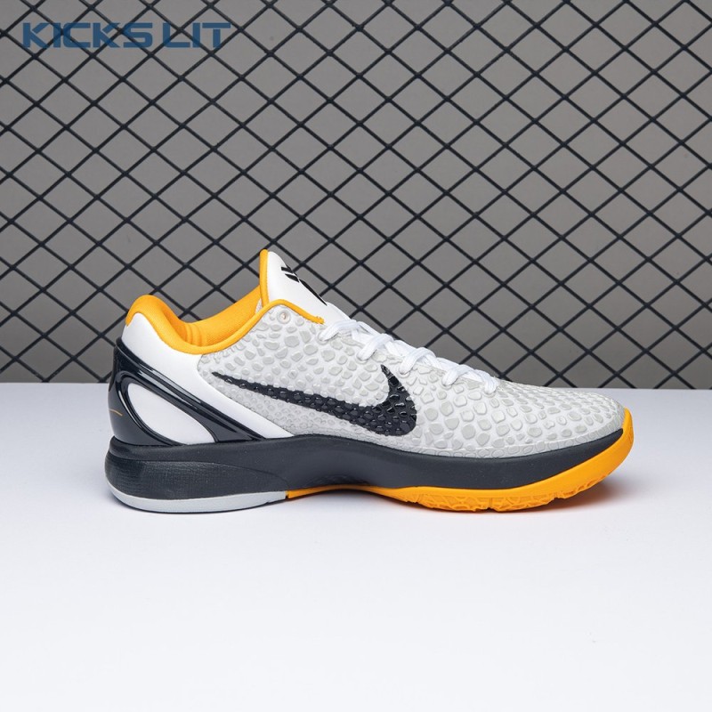 Kobe 6 Protro Playoff Pack White Del Sol CW2190-100 Men's