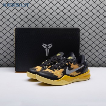 Nike Kobe 8 XDR Black Yellow 555286-077 Men's