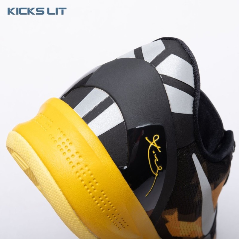 Nike Kobe 8 XDR Black Yellow 555286-077 Men's Nike Kobe 8 XDR Black Yellow 555286-077 Men's