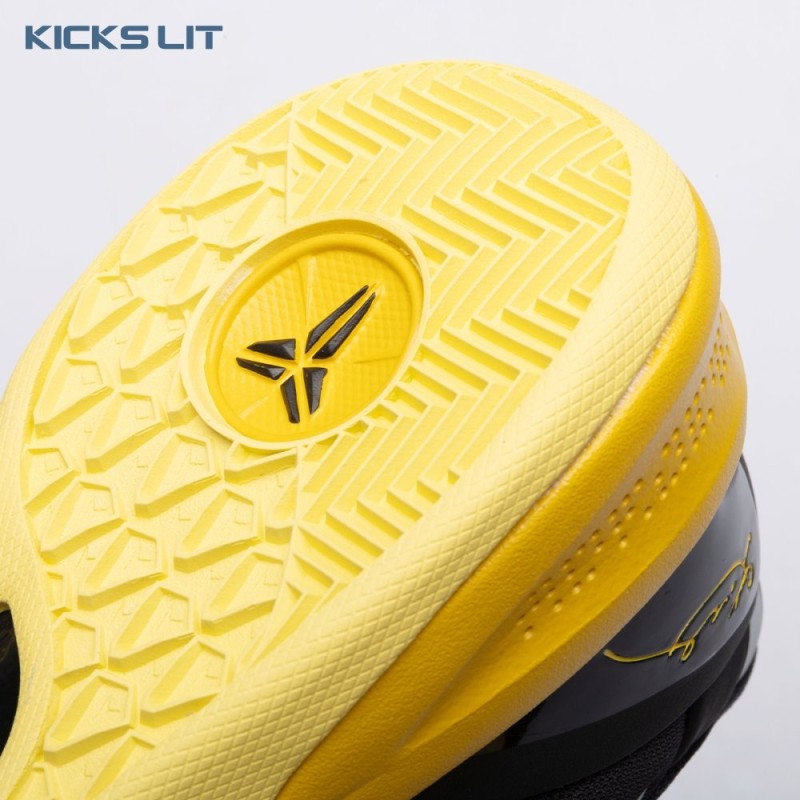 Nike Kobe 8 XDR Black Yellow 555286-077 Men's Nike Kobe 8 XDR Black Yellow 555286-077 Men's