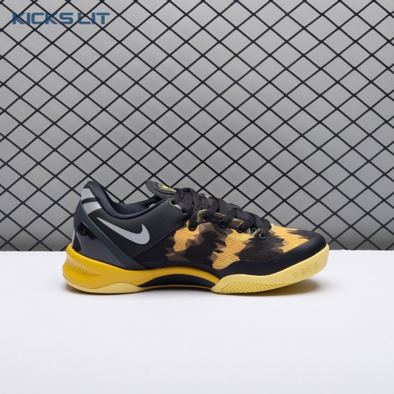 Nike Kobe 8 XDR Black Yellow 555286-077 Men's Nike Kobe 8 XDR Black Yellow 555286-077 Men's